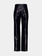 Courrèges Navy Reedition Vinyl 5-Pocket Pants