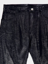 Courrèges Navy Reedition Vinyl 5-Pocket Pants