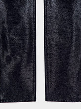Courrèges Navy Reedition Vinyl 5-Pocket Pants
