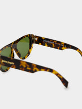 Palm Angels Havana Brown Joshua Mask Sunglasses