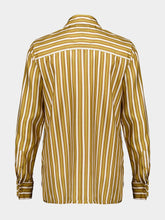 Paula Petra Sun Stripes Silk Twill Shirt
