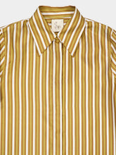Paula Petra Sun Stripes Silk Twill Shirt