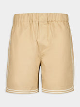 Commas Beige Braided Cord Shorts