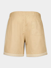 Commas Beige Braided Cord Shorts