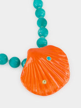 Lizzie Fortunato Turquoise Corfu Shell Necklace