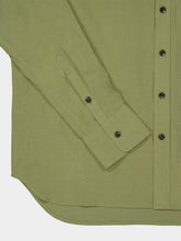 Commas Green Classic Linen Blend Shirt
