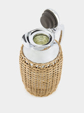 Rattan-Encased Carafe