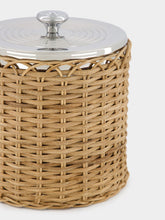Giobagnara Small Dark Rattan Ice Bucket