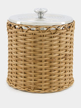Giobagnara Large Dark Rattan Ice Bucket