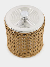 Giobagnara Large Dark Rattan Ice Bucket