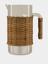 Giobagnara Light Brown Nantes Rattan Pitcher