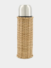 Rattan Small Thermos Bottle