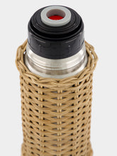 Giobagnara Dark Rattan Thermos Bottle