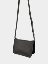 Marni Black Crossbody Bag with Logo Print