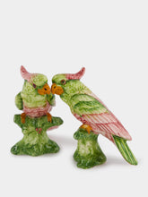 Les Ottomans Charming Parrot Duo Placeholders