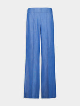 Paula Pistia Denim Tailored Pants