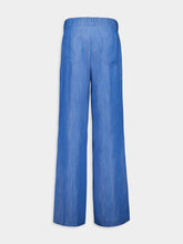 Paula Pistia Denim Tailored Pants