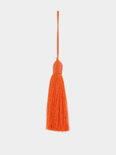 Glorinha Paranaguá Light Orange Silk Decorative Tassel