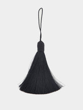 Glorinha Paranaguá Black Tassel Pendant