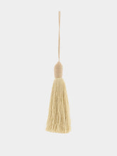 Glorinha Paranaguá Beige Tassel Pendant