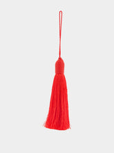 Glorinha Paranaguá Red Tassel Pendant