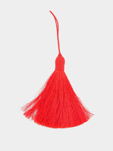 Glorinha Paranaguá Red Tassel Pendant