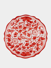 Les Ottomans Peacock dessert plate