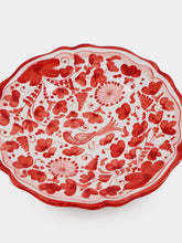 Les Ottomans Peacock dessert plate