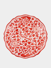 Les Ottomans Peacock dinner plate