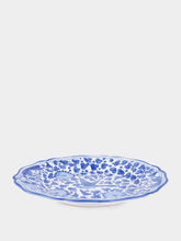 Les Ottomans Peacock Blue Dinner Plate