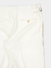 Tom Ford Ivory Mulberry Silk Pants