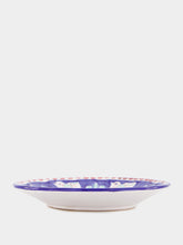 Popolo Chicken Blue Ceramic Dessert Plate