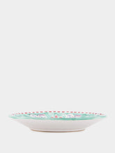 Popolo Chicken Green Ceramic Dessert Plate