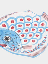 Popolo Light Blue Fish Hollow Platter