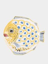 Popolo Yellow Fish Hollow Platter