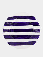 Popolo Blue Stripe Dinner Plate