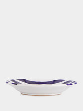 Popolo Blue Stripe Dinner Plate
