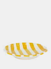 Popolo Ocher Stripe Dessert Plate