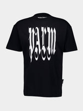 Palm Angels Gothic Logo-Print T-shirt