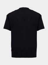 Palm Angels Black College Graphic T-Shirt