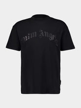 Palm Angels Black Logo Print T-Shirt