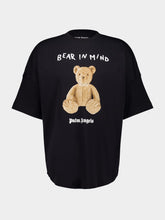 Palm Angels Black Oversized Bear in Mind T-Shirt