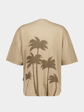 Palm Angels Beige Oversized Palm T-Shirt
