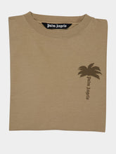Palm Angels Beige Oversized Palm T-Shirt