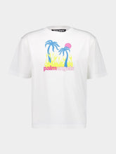 Palm Angels White Burning Oasi T-Shirt
