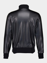Palm Angels Leather-Effect Track Jacket