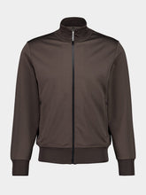 Palm Angels Brown Curved Logo Track Jacket