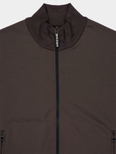 Palm Angels Brown Curved Logo Track Jacket