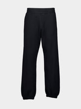 Palm Angels Black College Graphic Sweatpants
