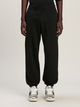 Palm Angels Black College Graphic Sweatpants
